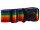 Franky Koffergurt KG5SP Gepäckgurt red multicolor