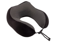Franky PL07 Memory-Schaum Reisekissen Nackenkissen black