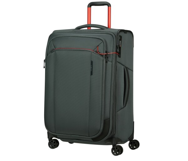 Samsonite Respark Spinner Strict 67 cm EXP mit TSA-Zahlenschloss black sport