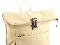 Franky RS77-B Rucksack Rolltop Freizeitrucksack beige