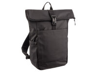 Franky RS77-B Rucksack Rolltop Freizeitrucksack black