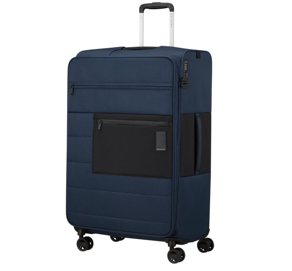 Samsonite Vaycay Spinner 77 cm EXP mit TSA-Zahlenschloss navy blue