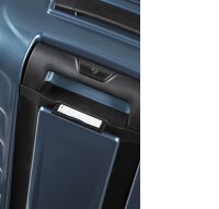 Samsonite Attrix Spinner 81 cm mit TSA-Zahlenschloss steel blue