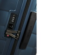 Samsonite Attrix Spinner 81 cm mit TSA-Zahlenschloss steel blue