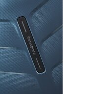Samsonite Attrix Spinner 81 cm mit TSA-Zahlenschloss steel blue
