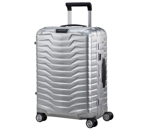 Samsonite Proxis Spinner 55 cm Aluminium mit TSA-Zahlenschloss