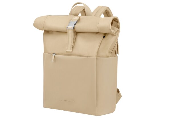 Samsonite 4Pack Laptop Rolltop Backpack 15,6 Zoll Laptoprucksack sand