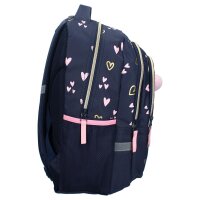 Vadobag Schulrucksack Milky Kiss 34 Liter Heart Of Gold