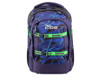 2 be Schulrucksack 66321 School Backpack 49 Navy with Print