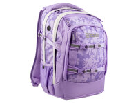 2 be Schulrucksack 66321 School Backpack 70 Lilac with Print