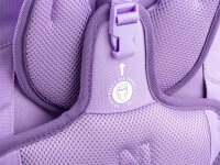 2 be Schulrucksack 66321 School Backpack 70 Lilac with Print
