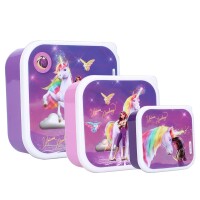 Vadobag Snackbox 3 tlg. Brotboxen Unicorn Academy Fresh...