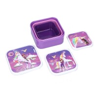 Vadobag Snackbox 3 tlg. Brotboxen Unicorn Academy Fresh...