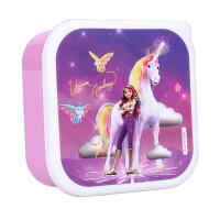 Vadobag Snackbox 3 tlg. Brotboxen Unicorn Academy Fresh Bites