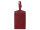 Prato E02 Luggage Tag Kofferanhänger Adressanhänger Leder schwarz