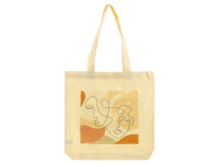 Prato CS01 Canvas Einkaufsbeutel Tragetasche bedruckt face