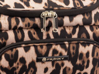 Franky Beautycase Handgepäck BC, 26 x 33 x 15,5 cm, 15,5 Liter leopard