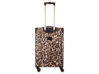 Franky Koffer Reisegepäck Spinner Gr. M T1S-DR ca. 69 cm leopard