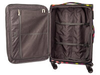 Franky Koffer Reisegepäck Spinner Gr. M T1S-DR ca. 69 cm multicolor check