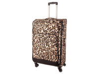 Franky Koffer Reisegepäck Spinner Gr. L T1S-DR ca. 79 cm leopard