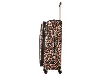 Franky Koffer Reisegepäck Spinner Gr. L T1S-DR ca. 79 cm leopard