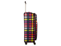 Franky Koffer Reisegepäck Spinner Gr. L T1S-DR ca. 79 cm multicolor check
