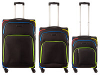 Franky 3er Kofferset 55+69+79 cm Spinner mit...