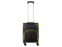 Franky 3er Kofferset 55+69+79 cm Spinner mit Zahlenschloss black rainbow