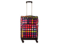Franky 3er Kofferset 55+69+79 cm Spinner mit Zahlenschloss multicolor check