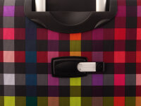 Franky 3er Kofferset 55+69+79 cm Spinner mit Zahlenschloss multicolor check