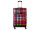 Franky 3er Kofferset 55+69+79 cm Spinner mit Zahlenschloss multicolor check