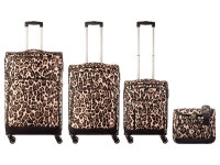 Franky 4er Kofferset 55+69+79 cm + Beautycase Spinner mit...