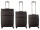 Franky T20-B Spinner 3er SET S/M/L mit Dehnfalte black