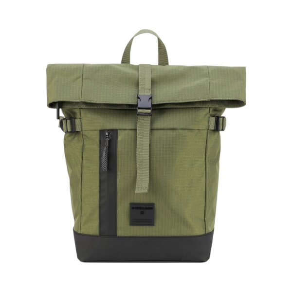 Strellson 4010003304 Northwood Rs Eddie Backpack Mvf 663 dark olive