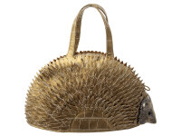 Magic Bags Tasche Umhängetasche "Igel" goldfarbend