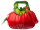 Magic Bags Tasche Umhängetasche "Tomate"