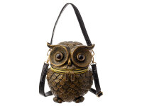 Magic Bags Tasche Umhängetasche "Eule" gold