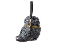 Magic Bags Tasche Umhängetasche "Eule" grau