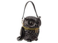 Magic Bags Tasche Umhängetasche "Eule" silber