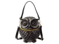 Magic Bags Tasche Umhängetasche "Eule" silber