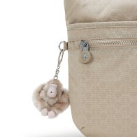 Kipling Arto Schultertasche 6 Liter K10878 Signature Beige Embossi
