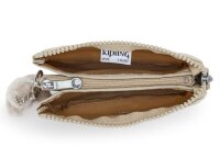 Kipling Creativity S kleine Geldbörse K15205 Signature Beige Embossi