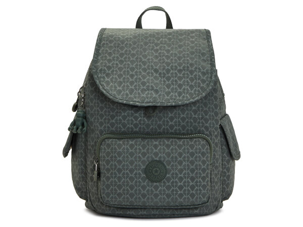 Kipling City Pack S 13 Liter Rucksack K15641 Sign Green Emb