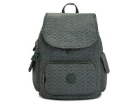 Kipling City Pack S 13 Liter Rucksack K15641 Sign Green Emb