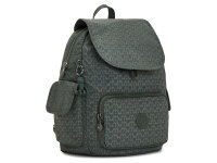 Kipling City Pack S 13 Liter Rucksack K15641 Sign Green Emb