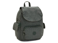 Kipling City Pack S 13 Liter Rucksack K15641 Sign Green Emb