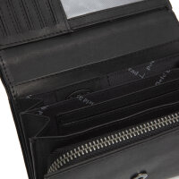 The Chesterfield Brand C08.0444 Seattle Wallet Querformat Leder 00 schwarz