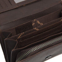 The Chesterfield Brand C08.0444 Seattle Wallet Querformat Leder 01 braun