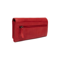 The Chesterfield Brand C08.0506 Lentini Wallet Querformat Leder 04 red