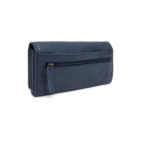 The Chesterfield Brand C08.0506 Lentini Wallet Querformat Leder 10 navy